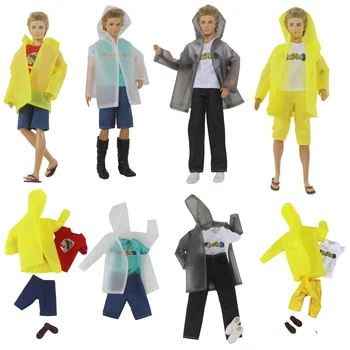  1 Komplektas Lėlių drabužių lietpaltis Apranga 12 colių Ken Doll Many Style for Choice 05