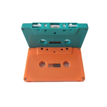 1pc Naujoviškas naujas standartinis kasetinis spalvotas tuščias juostinis grotuvas su 45 minučių magnetine garso juosta kalbos muzikos įrašymui