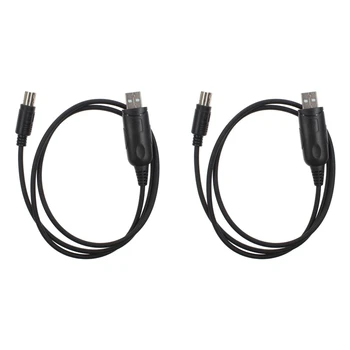  2X CT-62 CAT USB kabelis, skirtas FT-100/FT-817/FT-857D/FT-897D/FT-100D/FT-817ND
