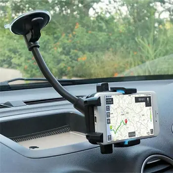  360° besisukantis telefono laikiklis laikiklis Laikiklio laikiklis Universalus automobilio mobilusis palaikymas Siurbimas Priekinis stiklas Telefono užrakinimas Automobilių priedai