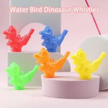  5Vnt Vaikų žaislai Spalvų pažinimas Mankšta Burnos raumenys Ramina kūdikį Įvairiaspalvis vandens paukštis Dinozaurų švilpukai Šventinė dovana