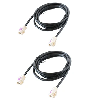  5X skirtas BMW kabelis USB pirštinių dėžutei HSD F20 F30 F18 F56 G38 NBT EVO USB jungiamoji linija LVDS