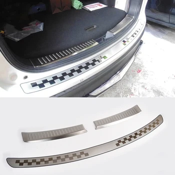 Abaiwai nerūdijančio plieno galiniai apsaugai Uodegos galinio slenksčio bagažinės buferio apdailos pedalas Mazda CX-5 CX5 2012 2013 2014 2015 Automobilių stilius