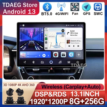  Android 13 BT5.0 256G skirta Toyota Corolla 2018 2021 2022 Automobilių radijas Autoradio Universal 4G 5G WIFI GPS Car Audio multimedijos grotuvas
