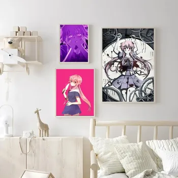  Anime Ateities dienoraščio plakatas Sienų menas Namų dekoras Kambario dekoras Skaitmeninė tapyba Svetainė Restoranas Virtuvė Menas