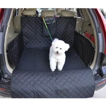  Car Dog Trunk Protection Cover Transporter Seat Mat Pad Hamako dėklas