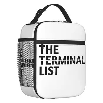  Custom The Terminal List Lunch Bag Women Cooler Warm Insulated Lunch Boxes for Children School