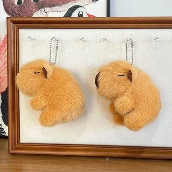  Cute Capybara raktų pakabuko animacinis filmas 