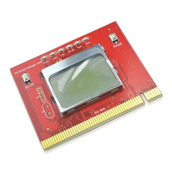  Diagnostikos kortelė PC nešiojamam kompiuteriui LCD PCI ekrano kompiuterio analizatorius Pagrindinės plokštės diagnostikos derinimo kortelės testeris
