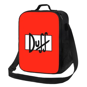  Duff alaus izoliuotas pietų krepšys moterims Vėsesnis terminis pietų dėžutė Paplūdimio kempingo kelionės