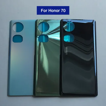  For Honor 70 Honor70 Back Battery Cover Back Housing 3D Glass Cover Case For Honor 70 Galinių durų galinis dangtelis