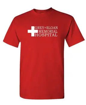  GRAY SLOAN memorialinė ligoninė - Unisex medvilniniai marškinėliai