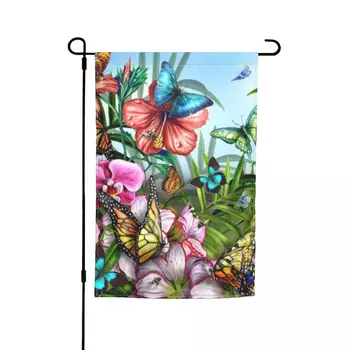  Gėlių drugelių vėliavos ir ne tik novatoriškos idėjos sodo dekorui