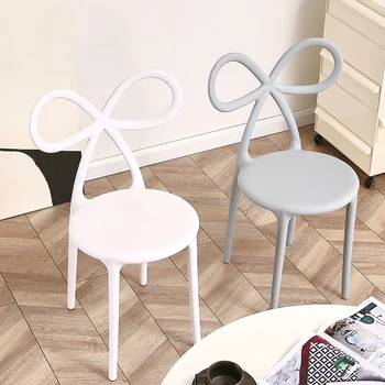  Individualios prabangios valgomojo kėdės Prabangi balta unikali vakarienė Miegamojo kojos Kavinė Pedikiūras Valgomojo kėdės Cadeira Kavinės baldai