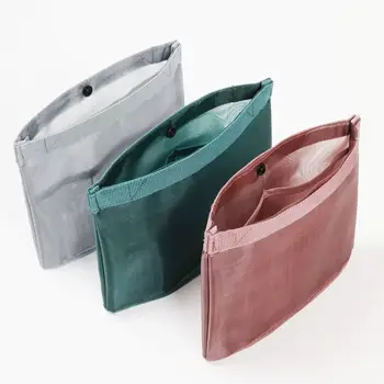  Kosmetikos krepšys Japoniškas nešiojamas kelioninis tinklelis Įdėkite krepšį Mados skaidrus makiažo dėklas