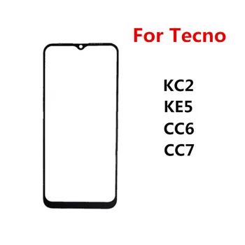  lietimui jautrus ekranas skirtas TECNO CC7 CC6 KE5 KC2 jutiklinis ekranas LCD ekranas Priekinio stiklo išorinio skydelio remontas Pakeiskite dalis