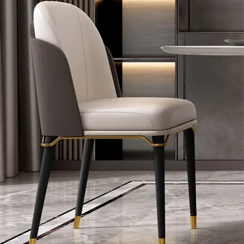 Lounge Minimalistinė kėdė Patogi dingimo kėdė Prabangios sodo kėdės Medinis dizainas Sillon individualūs virtuvės baldai