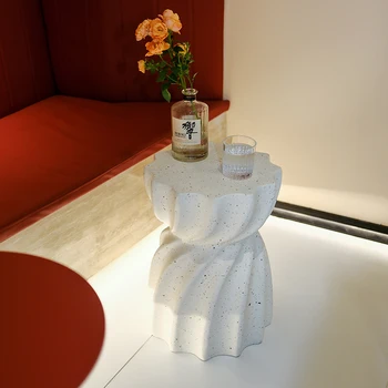  Moderni svetainė Kavos staliukas Trau Lift Up High Nordic Small Coffee Table White Minimalistinis Stoliki Do Kawy baldai namams