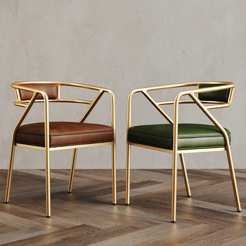  Modernios stalčių valgomojo kėdės Individualios elegantiškos prabangios dizainerio valgomojo kėdės Ergonomiškas atsipalaidavimas Sillas Comedor namų baldai HY
