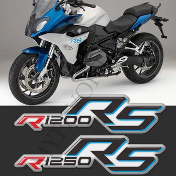  Motociklų lipdukai BMW R1200RS R 1200 RS R1200 lipdukai Emblema Logotipas Bagažinė Bagažas Kelnaitės Dėklai Priedai