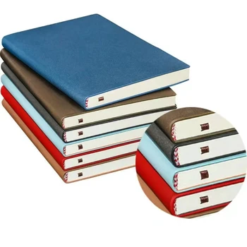  Nešiojami sąsiuviniai A6 keliautojų žurnalai Mokyklos biuras Susitikimų įrašų knygelė,Minkštos odos dienoraščiai,160puslapiai,80gsm, Darbotvarkė 2024