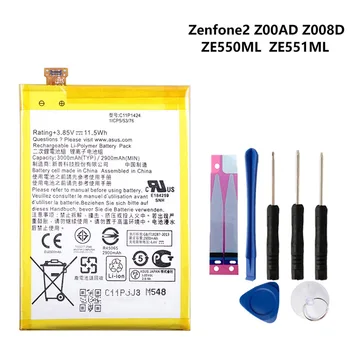 Original High Capacity C11P1424 Battery for ZenFone2 ZE551ML ZE550ML 5.5inch 3000mAh