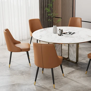  Pagalvėlės Valgomojo kėdės Svetainė Modernus restoranas Nordic sofa Lounge Chair Nordic Office Design Silla Nordica namų baldai