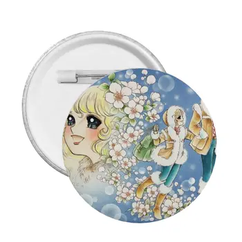  Personalize Mayme Angel Button Pin for Hats Candy Candy Anime Manga Badges Sagėlė Pinback dovana