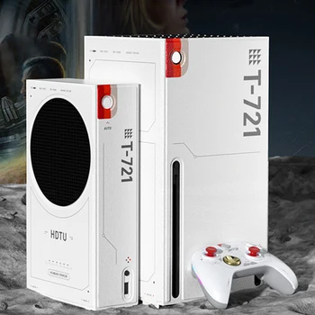  PU apsauginis dangtelis, skirtas Xbox Series S X žaidimų konsolės dulkėms atspariam dėklo dangteliui Magnetinis uždarymo apsauginis dangtelis su aušinimo anga