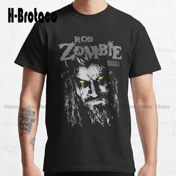  Rob Zombie Best_Popular Klasikiniai marškinėliai Vyriški marškinėliai trumpomis rankovėmis Medvilniniai lauko paprasti Vintag laisvalaikio marškinėliai Sukurkite savo dizainą