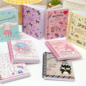  Sanrio Užrašų knygelės melodija Hello Kitty Kuromi Cinnamoroll Pachacco dienoraščio dienotvarkės savaitės planuotojo rašymo užrašų knygelės mokyklinių reikmenų prizas