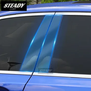  skirta BMW G20 G21 Series 3 2019 2020 2021 2022 Automobilio išorinio lango stulpas Apsauga nuo įbrėžimų TPU apsauginės plėvelės remontas