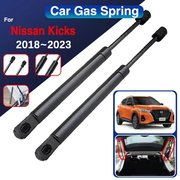  skirta Nissan Kicks 2018~2023 Automobilio galiniai galiniai vartai Bagažinės pakėlimo statramsčiai Bagažinės dangčio bagažinės bagažinės smūgiai Hidraulinių strypų laikiklių priedai