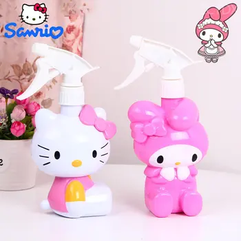  480ml Sanrio Hello Kitty purškimo buteliukas Kawaii 3D animacijos modeliavimas Mano melodija Pakartotinai užpildomas kvepalų buteliukas augalų purškimo buteliukai