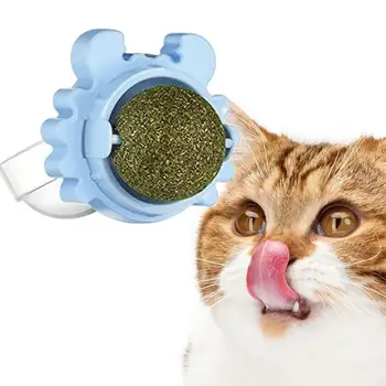  Katė Katžolė Žaislas Krabo forma Katžolės kamuoliukai Žaislas katėms Dantų valymas Dantų kačiuko žaislas Rotuojamas kambarinis katės žaislas Katės siena