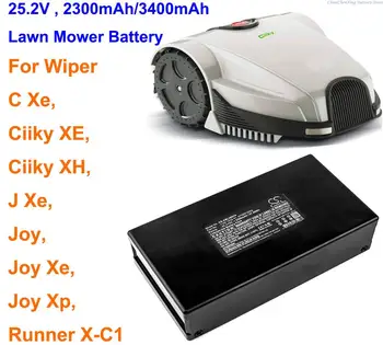  OrangeYu 2300mAh/3400mAh vejapjovės baterija valytuvui C Xe, Ciiky XE, Ciiky XH, J Xe, Joy, Joy Xe, Runner X-C1