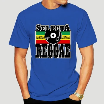  Selecta Sound System Reggae marškinėliai Asmenybė Gents Oficialūs vyriški marškinėliai Vasaros stilius Dideli dydžiai Nauja mada Aukščiausia kokybė 3394X
